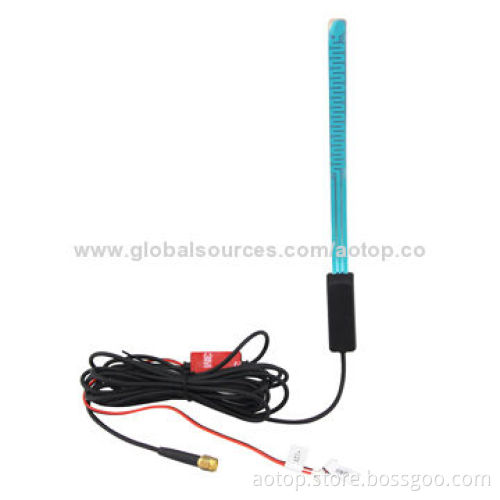 High-quality Car Digital TV Antenna, Supports 25dB, VHF/UHF Frequency Range, Interface Optional